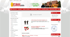 Desktop Screenshot of hasici-pristroje.eu