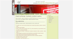 Desktop Screenshot of hasici-pristroje.net