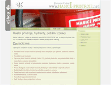 Tablet Screenshot of hasici-pristroje.net